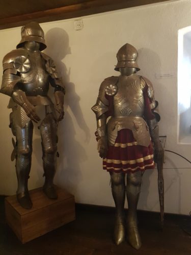 Armour at Bran castle