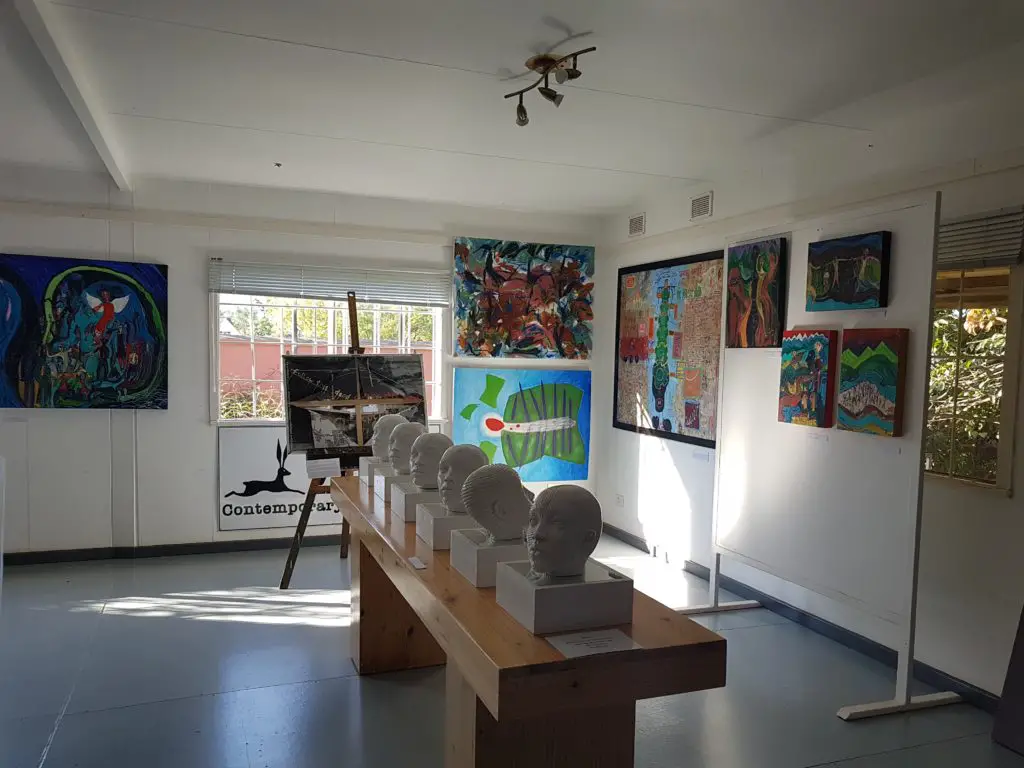 Inside of the Ezulwini Art Gallery