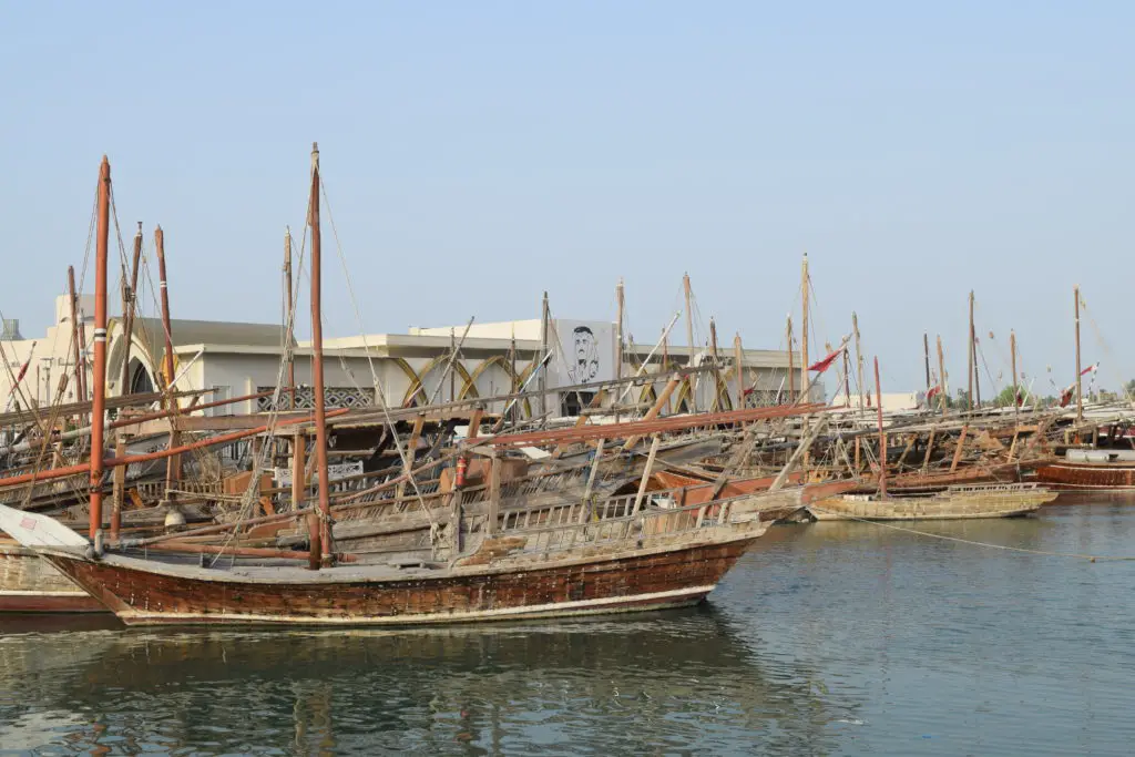 Dhow boats - Doha, Qatar