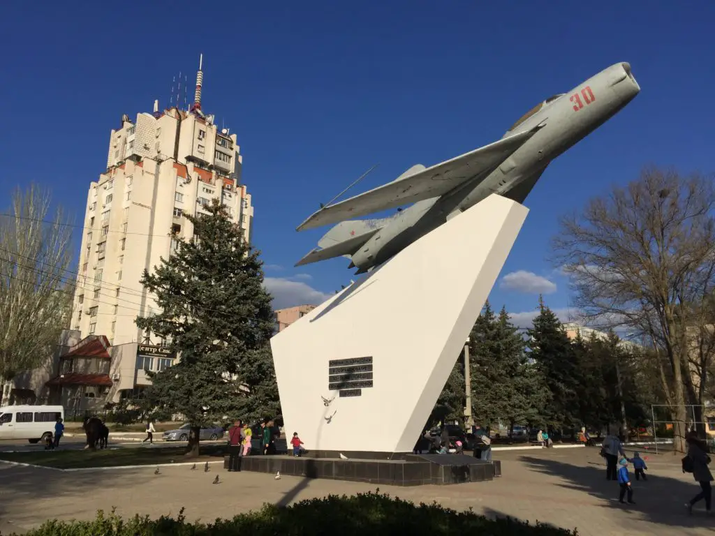 Weaponry on the streets of Transnistria