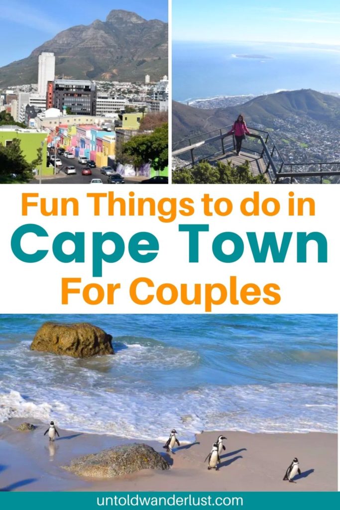 Fun Things to do in Cape Town for Couples