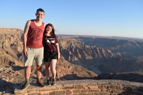 The views of Fish River Canyon