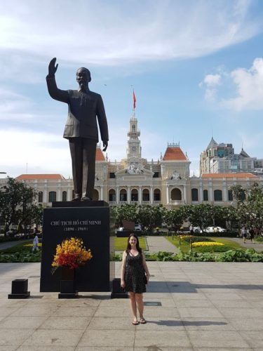 Ho Chi Minh Statue in Saigon