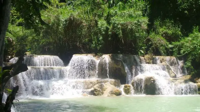 Kuang Si Waterfall in Luang Prabang, Laos