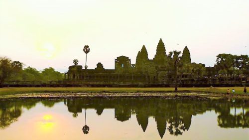 Sunrise over Angkor Wat, Cambodia