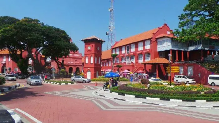 The Dutch square in Melaka