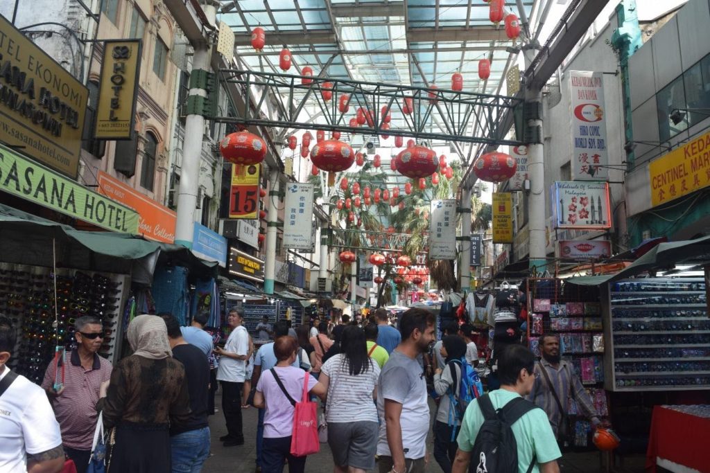Petaling Street, China Town in Kuala Lumpur