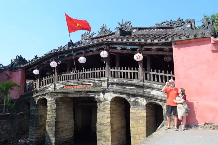 Old Japanese bridge in Hoi An, Vietnam