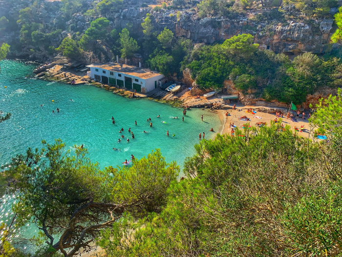 A beach in Majorca, Spain