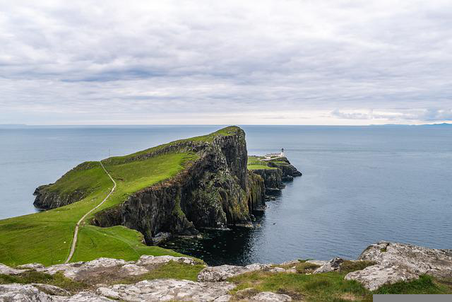 Cliff on the Isle of Skye