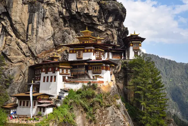 Tiger Nest temple in Bhutan